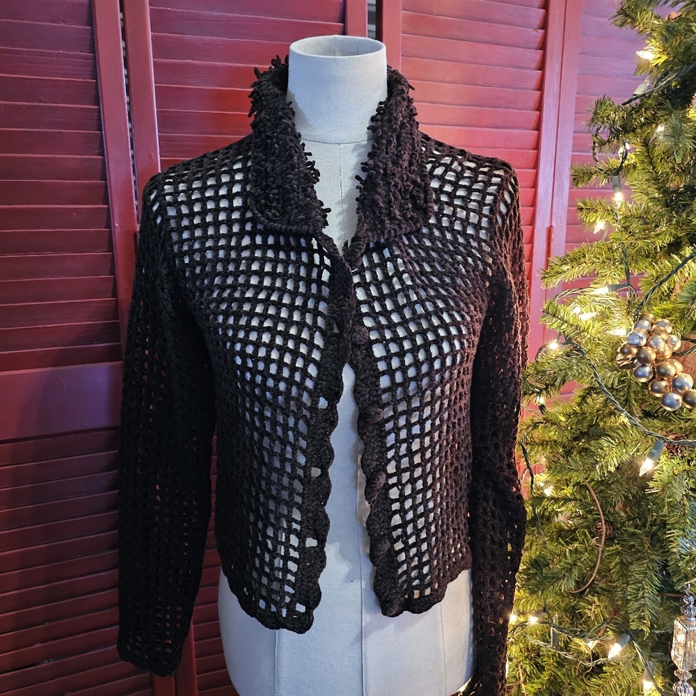 Carol ANDERSON Small Net Cardigan
